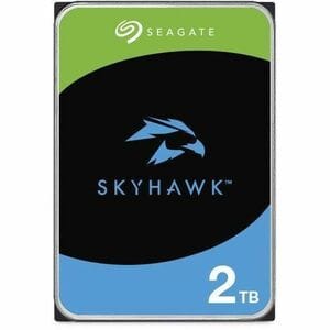 Disque dur Seagate SkyHawk ST2000VX017 - 3.5" Interne - 2 To - Enregistrement magnétique conventionnel (CMR) Methode - SAT