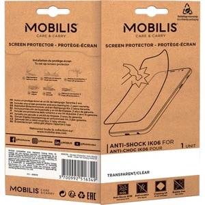 Protecteur écran MOBILIS 5H - Pour LCD Smartphone - Résistant aux chocs, Résistant aux chocs, Résistant aux rayures, Résis