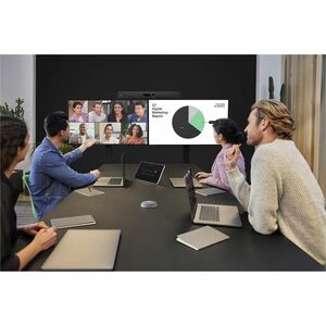 Cisco Videokonferenzausrüstung - Groß Room Size Supported - für Videokonferenzen, Sitzungssaal, Presentation - CMOS - 3840
