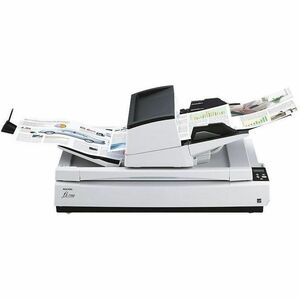 Fujitsu fi-7700 Flatbed/ADF Scanner - 600 dpi Optical - 24-bit Color - 8-bit Grayscale - 100 ppm (Mono) - 100 ppm (Color) 