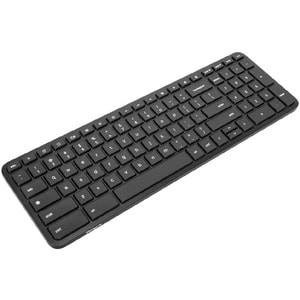 Targus Works With Chromebook Midsize Bluetooth Antimicrobial Keyboard - Wireless Connectivity - Bluetooth - 5.2 - ChromeOS