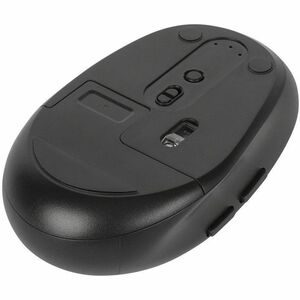 Targus Midsize Comfort Multi-Device Antimicrobial Wireless Mouse - Mid Size Mouse - Optical - Wireless - Bluetooth/Radio F