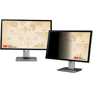 3M Anti-glare Privacy Screen Filter - Black, Matte - For 109.2 cm (43") Widescreen LCD Monitor - 16:9 - Scratch Resistant,