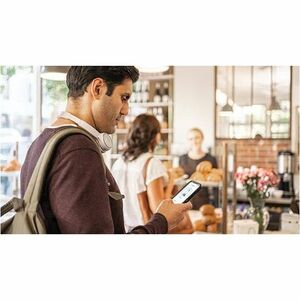 Webex 730 Wired/Wireless On-ear, Over-the-head Stereo Headset - Platinum - Google Assistant, Cortana, Siri - Binaural - Ea