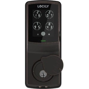 Lockly Wi-Fi Enabled Lockly Secure Pro Smart Lock - Touchscreen - Wireless LAN - Matte Black