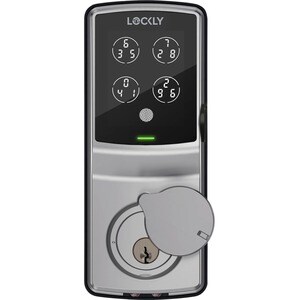 Lockly Wi-Fi Enabled Lockly Secure Pro Smart Lock - Touchscreen - Wireless LAN - Bluetooth - Z-WaveSatin Nickel