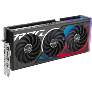 Asus ROG NVIDIA GeForce RTX 4070 Ti Graphic Card - 12 GB GDDR6X - 7680 x 4320 - 2.64 GHz Boost Clock - 192 bit Bus Width -