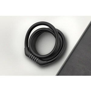 Xiaomi Cable Lock - Black - Steel, Acrylonitrile Butadiene Styrene (ABS), Zinc Alloy