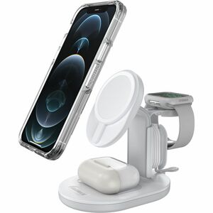 Chargeur à Induction OtterBox - Pour iPhone, AirPod, Smartwatch - 5 V DC, 9 V DC, 12 V DC Entrée - Connecteur d'entrée: US