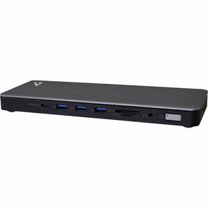 Docking station V7 HDMI - DisplayPort - Thunderbolt - 8K, 30 Hz (HDMI o DP) o fino a tre monitor 4K (4K/60 Hz + 4K/60 Hz +
