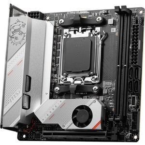 MSI MPG B650I EDGE WIFI Gaming Desktop Motherboard - AMD B650 Chipset - Socket AM5 - Mini ITX - Ryzen 7 Processor Supporte