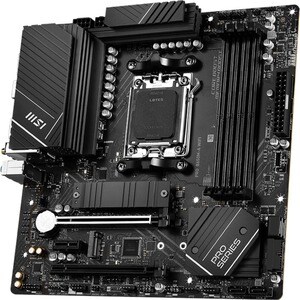 MSI Pro B650M-A WIFI Gaming Desktop Motherboard - AMD B650 Chipset - Socket AM5 - Micro ATX - Ryzen 7 Processor Supported 