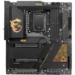 MSI MEG Z790 Ace Gaming Desktop Motherboard - Intel Z790 Chipset - Socket LGA-1700 - Extended ATX - Pentium Gold, Celeron 