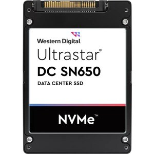 WD Ultrastar DC SN650 WUS5EA176ESP5E3 7.68 TB Unidade de estado sólido - 2,5" Interno - PCI Express NVMe (PCI Express NVMe