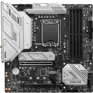 MSI MAG B760M MORTAR WIFI Gaming Desktop Motherboard - Intel B760 Chipset - Socket LGA-1700 - Micro ATX - Core, Pentium Go