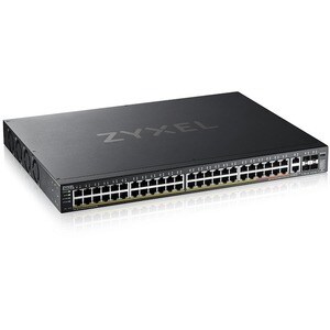 ZYXEL XGS2220 XGS2220-54HP 50 Ports Manageable Layer 3 Switch - Gigabit Ethernet, 10 Gigabit Ethernet - 100/1000Base-T, 10