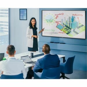 Sharp AQOUS BOARD 4WB75FT5U Collaboration Display - 75" LCD - Infrared (IrDA) - Touchscreen - 3840 x 2160 - LED - 350 cd/m