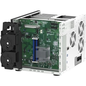 QNAP Turbo NAS TS-1655-8G SAN/NAS Storage System - 1 x Intel Atom C5125 Octa-core (8 Core) 2.80 GHz - 12 x HDD Supported -