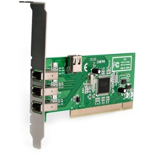 StarTech.com FireWire Adapter - PCI - Plug-in Card - TAA Compliant - 4 Total Firewire Port(s) - 4 Firewire 400 Port(s) - P
