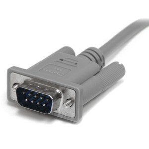 StarTech.com Serial Null modem cable - DB-9 (F) - DB-9 (F) - 10 ft - Cable for PC, Modem, Printer - First End: 1 x 9-pin D