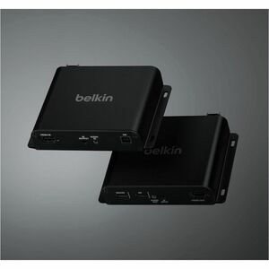 Belkin KVM Extender Transmitter - Wired - TAA Compliant - 100 m Range - 4K UHD - 3840 x 2160 Maximum Video Resolution - 1 