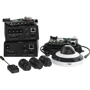 AXIS F7225-RE Indoor/Outdoor Surveillance Camera - Colour - H.265, H.264B, H.264H, H.264M - 1920 x 1200 - 3.70 mm Fixed Le