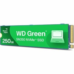 WD Green SN350 WDS250G2G0C 250 GB Solid State Drive - M.2 2280 Internal - PCI Express NVMe (PCI Express NVMe 3.0 x4) - Des