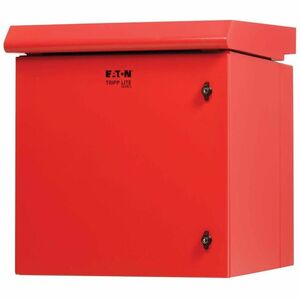 Eaton Tripp Lite Series SmartRack Industrial Enclosure - NEMA 3R, Wall Mount, Metal, Locking, Hinged Back, Fan With Therma