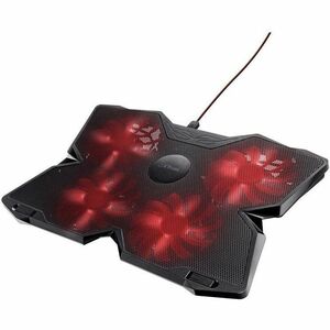 Trust Gaming 278 Kühlständer - Schwarz - 4 Lüfter