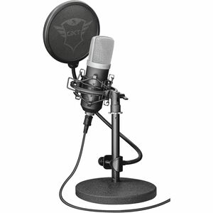 MikrofonTrust Emita GXT 252 - Kabelgebunden - Kondensator - Kardioide - 1,80 m - USB - Desktop, Handheld - 18 Hz bis 21 kHz