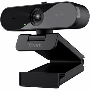 Trust TW-200 - Webcam - 30 fps - Schwarz - USB 2.0 - 1920 x 1080 Pixel Videoauflösung - Fixfokus - 84° Angle - Ständer - M