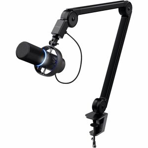 MikrofonTrust Onyx - Kabelgebunden - Kondensator - Schwarz - Kardioide - 1,80 m - USB Typ-A - Tischhalterung, Dämpferbrück