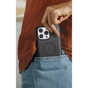 OtterBox OtterGrip Symmetry Estojo para Apple Smartphone - Preto - Resistente a bactérias, Resistente a quedas, Resistente