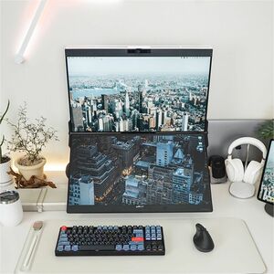 Mobile Pixels Geminos X 24" Class Webcam LCD Touchscreen Monitor - 16:9 - 14 ms - 24" Viewable - 2560 x 1440 - WQHD - In-p
