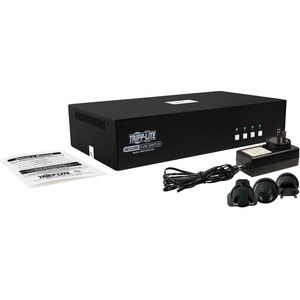 Tripp Lite series Secure B002-H2A4-N4 KVM Switchbox - TAA Compliant - 4 Computer(s) - 1 Local User(s) - 3840 x 2160 - 50 H