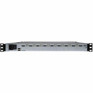 Tripp Lite series B030-DP08-17DIP LCD Rack Console KVM Switch - Metal - Black - TAA Compliant - 8 Computer(s) - 43.2 cm (1