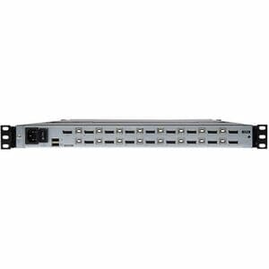 Tripp Lite series B030-DP16-17D LCD Rack Console KVM Switch - Metal - Black - TAA Compliant - 16 Computer(s) - 43.2 cm (17