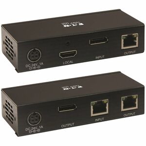 Tripp Lite series B127A-111-BDTD Audio/Video Extender - TAA Compliant - Black - 3 x Network (RJ-45)HDMI - 70.10 m Extended