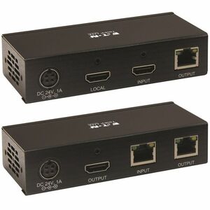 Tripp Lite series Video Extender Transmitter/Receiver - Wired - TAA Compliant - 2 Input Device - 3 Output Device - 70.10 m