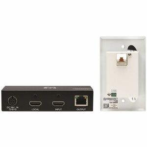 Tripp Lite series B127A-1A1-BHFH Video Extender Transmitter/Receiver - Wired - TAA Compliant - 1 Input Device - 1 Output D