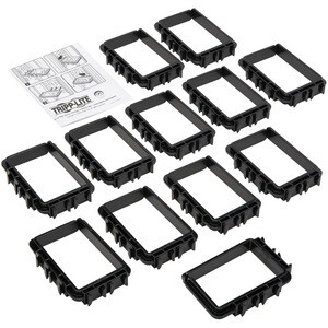 Tripp Lite by Eaton SRCABLERINGLG Cable Tying - 12 Pack Pack - D-ring - Polycarbonate