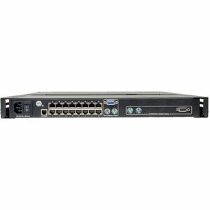 Tripp Lite series NetCommander B070-016-19 LCD Rack Console - Black - TAA Compliant - 16 Computer(s) - 48.3 cm (19") LCD -