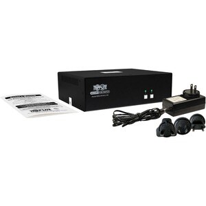 Tripp Lite series Secure B002-DP2AC2-N4 KVM Switchbox - TAA Compliant - 2 Computer(s) - 1 Local User(s) - 3840 x 2160 - 50