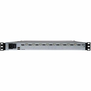 Tripp Lite series B030-DP08-17D LCD Rack Console KVM Switch - Metal - Black - TAA Compliant - 8 Computer(s) - 43.2 cm (17"