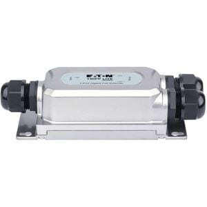 Tripp Lite series NPOE-EXT-2X1G30 Network Extender - Silver - 2 x Network (RJ-45) - 400 m Extended Range