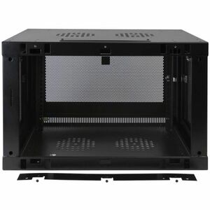 Tripp Lite series SmartRack SRW9U 9U Wall Mountable Rack Cabinet - 482.60 mm Rack Width - Black - 90.72 kg Static/Stationa
