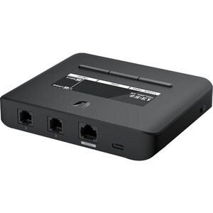 Ubiquiti Talk Telephone Adapter - 1 x Network (RJ-45) - 2 x Phone Line (RJ-11) - USB - Headphone - USB, PoE, Power Adapter