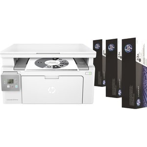 HP LaserJet Ultra M134a Laser Multifunction Printer - Monochrome - Copier/Printer/Scanner - 600 x 600 dpi Print - Manual D