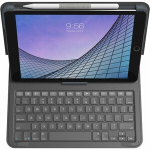 ZAGG Messenger Folio 2 Keyboard/Cover Case (Folio) for 27.7 cm (10.9") Apple iPad (10th Generation) Tablet - Charcoal