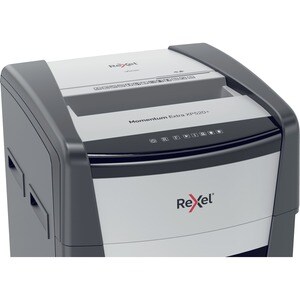 Rexel Momentum XP520+ Paper Shredder - Continuous Shredder - Micro Cut - 20 Per Pass - for shredding Paper, CD - 2 mm x 15